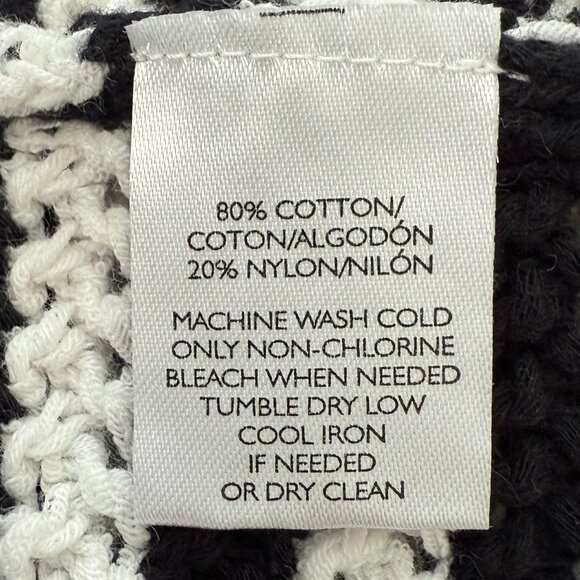 LOFT | Striped Lace Up Sweater - Picture 8 of 10